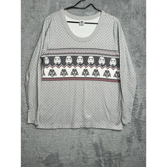 Star Wars Ladies' 2-piece Fleece Pajama Set 2XL - Picture 2 of 9